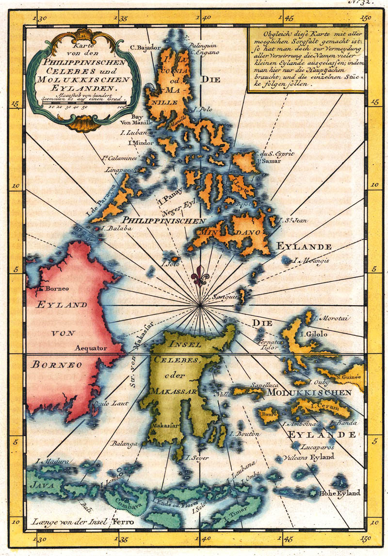 Indonesië en Philippijnen 1747 Bellin